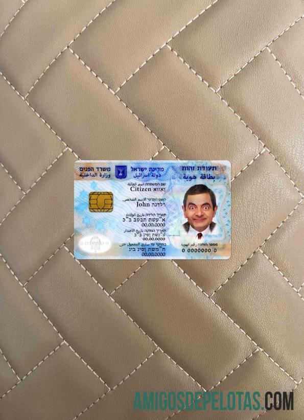 Israel ID olhar de foto frente modelo